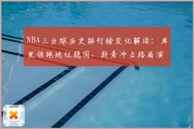 NBA三分球历史排行榜变化解读：库里领跑地位稳固，新秀冲击格局演变
