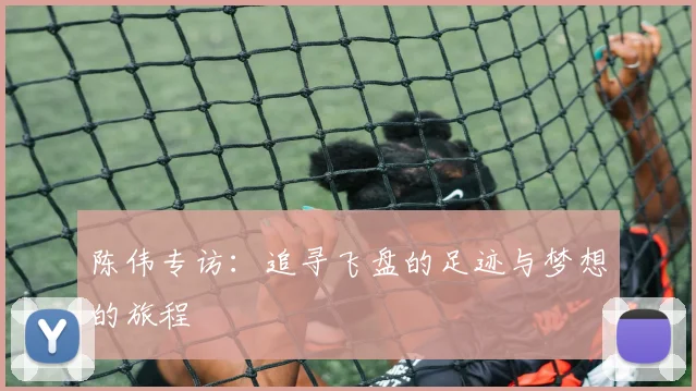 陈伟专访：追寻飞盘的足迹与梦想的旅程